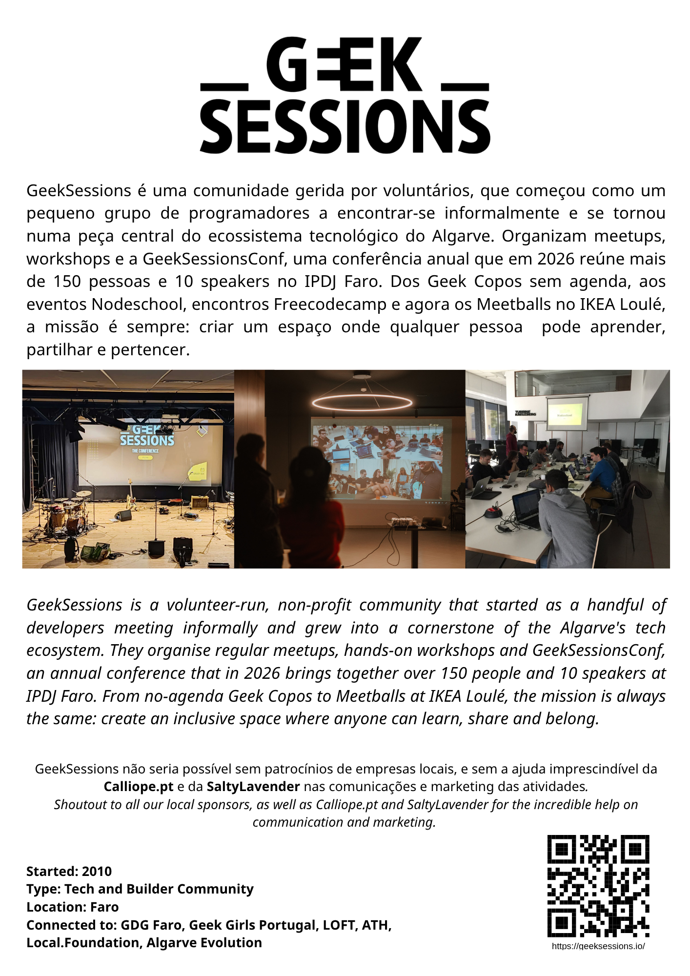 Geek Sessions