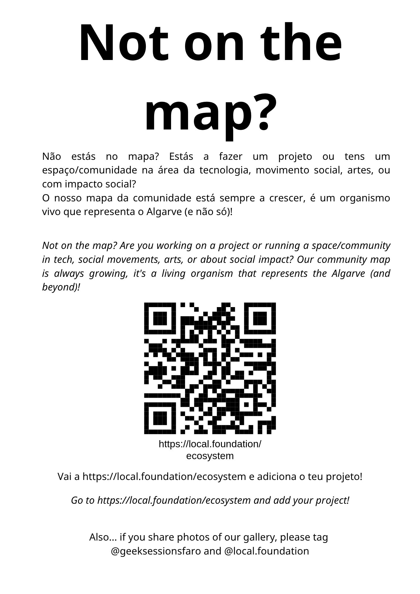 Not on the Map
