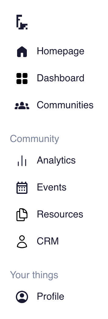 Local Foundation Navigation Menu Preview